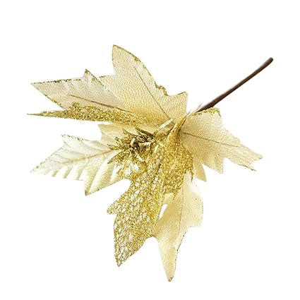 TianWlio Weihnachtsbaum Ornament Weihnachten Verzierung Bowknot Künstliche Blumen Lieferant