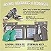8 Pack - Odor Absorber Bag - Bamboo Activated Carbon - Air Freshener, Purifier, Remover, and Deodorizer Bags - 100% Natural Moisture Eliminator - Remove Smells - 4x200g, 2x75g, and 2x50g