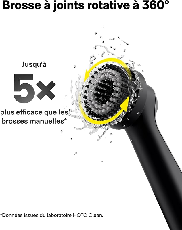 Wand™ Brosse Nettoyage Electrique Rechargeable IPX7 Étanche
