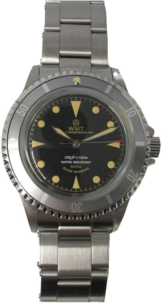 Walter Mitt Royal Marine Automatik Edelstahl Schwarz Vintage Taucher Unisex Uhr Amazon De Uhren