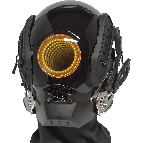 Casco Punk Futuristic Techwear Máscara gótica de Chile Casco Punk Futuristic Techwear Máscara gótica de Chile