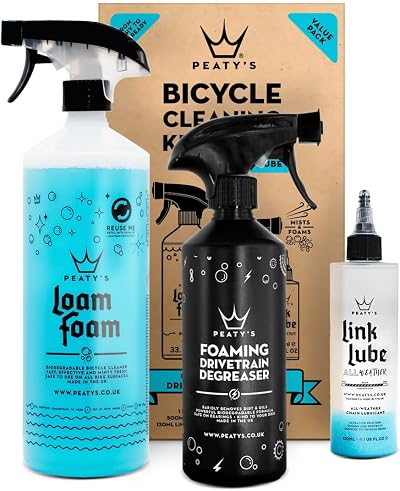 Peaty's Bicycle Cleaning Kit Wash Degrease Lubricate MTB Road E-Bike