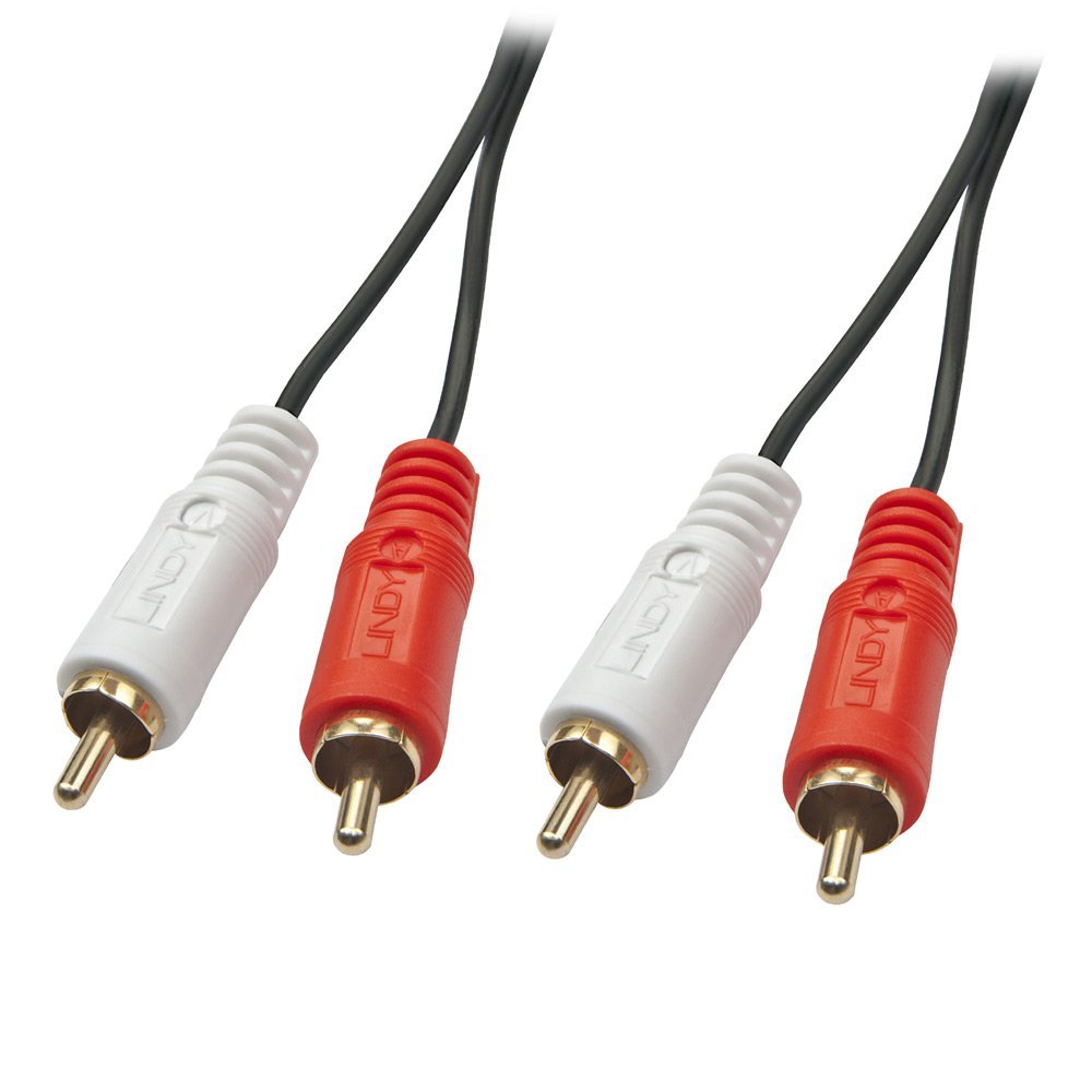 LINDY 35663 5 m Premium Phono to Phono Cable - Black