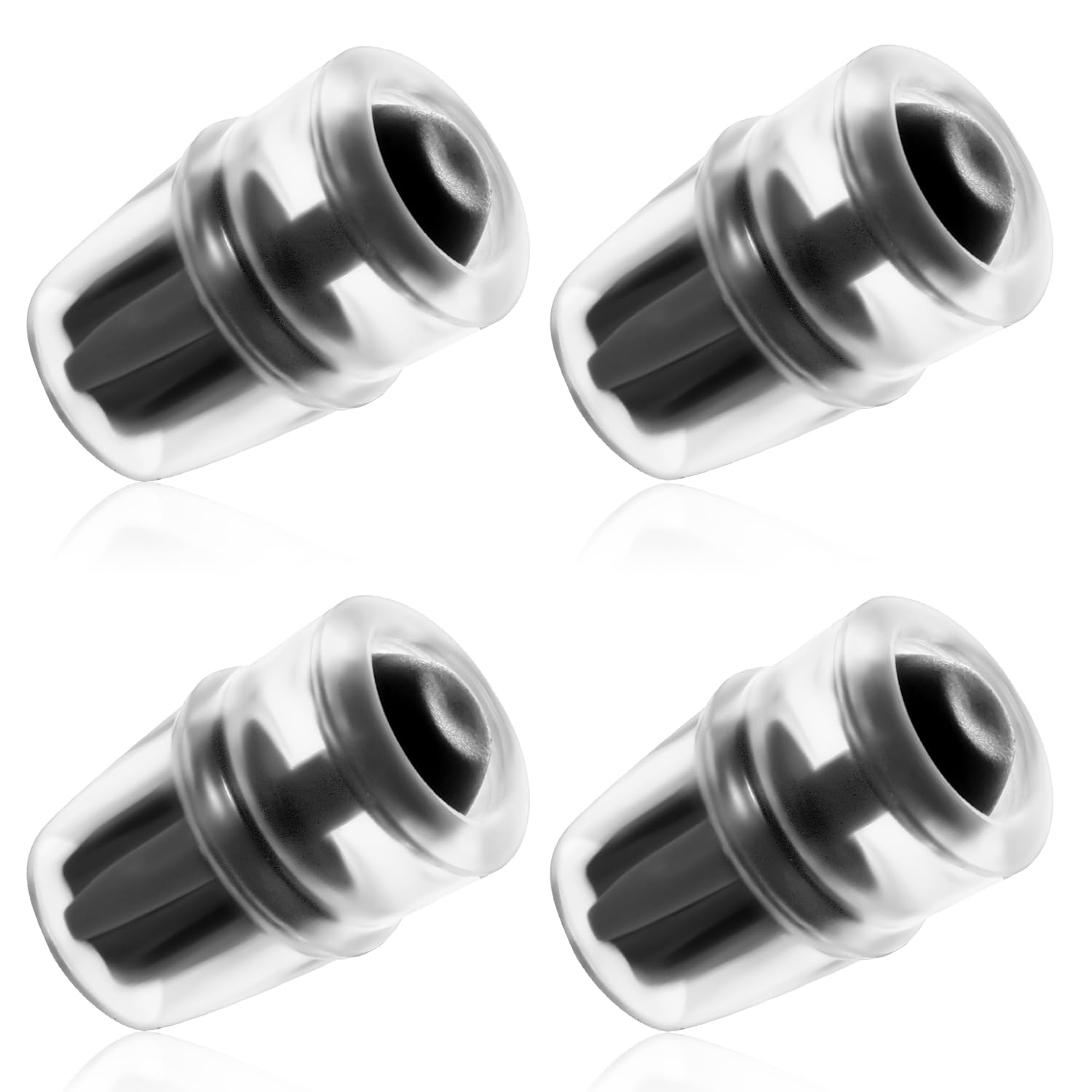 4 Packs Bite Valve Replacement Sheath for Osprey, Hydration Pack Bite Valve BPA-Free Bite Valve Nozzle Silicone Mouthpiece Compatible with Hydrapak Hydration Reservoirs (Blue)