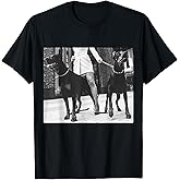 Beware Dobermans on Duty T-Shirt