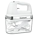 Cuisinart HM-90S Power Advantage PLUS 9-Speed Hand Mixer with Storage Case, White