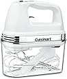 Cuisinart HM-90S Power Advantage Plus 9-Speed Handheld Mixer with Storage Case, White