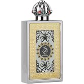 Lattafa Pride King of Arabia &ndash; Citrus, Fruity, Woody, Leather &ndash; Eau de Parfum Spray Long-Lasting Fragrance for Men, 3.4 Ounce / 100 ml