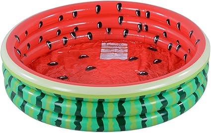 XFlated Kiddie Pool Watermelon 3 Ring 