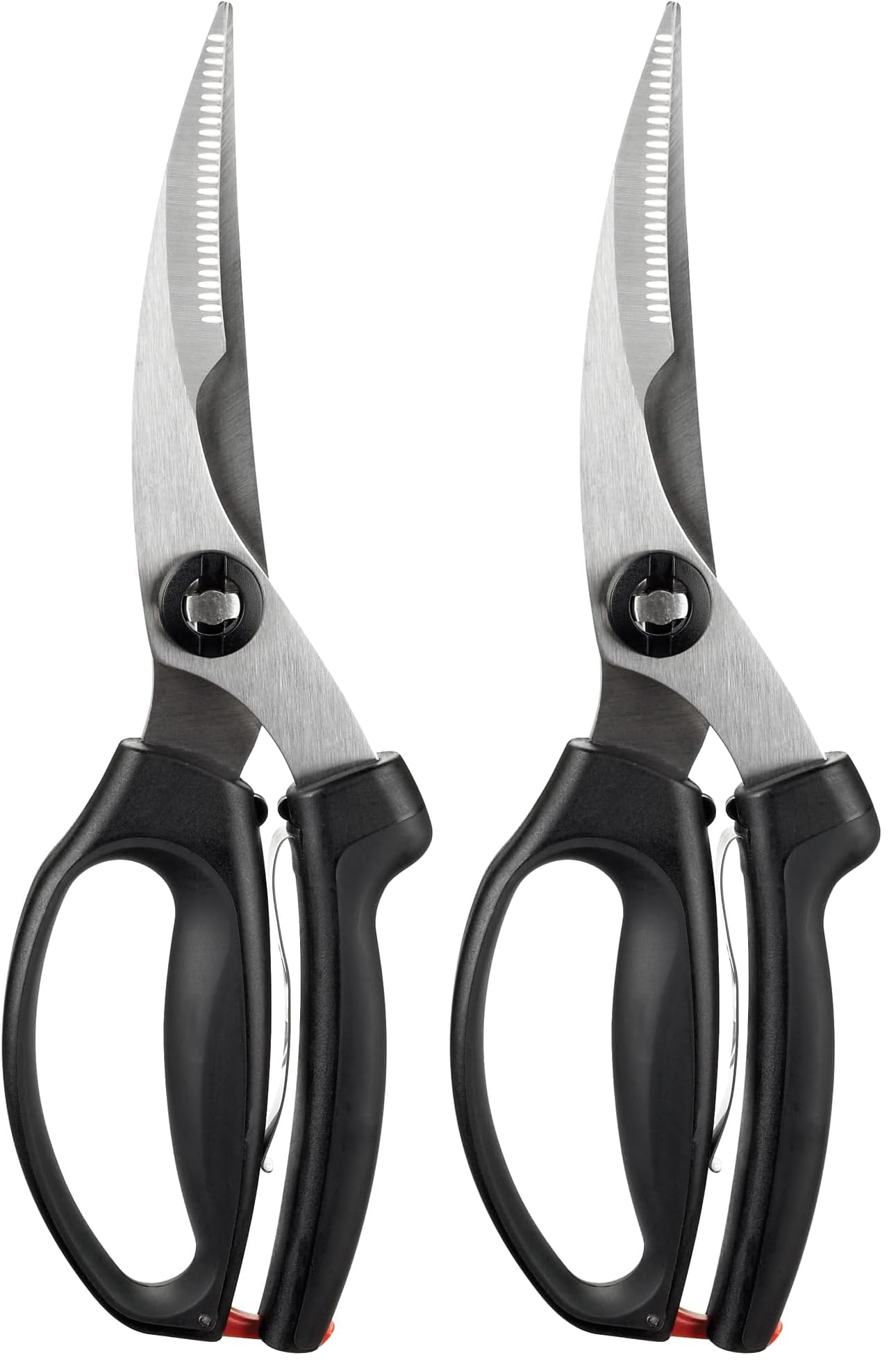 OXO Good Grips Spring-Loaded Poultry Shears,Black,(Pack of 2) Image