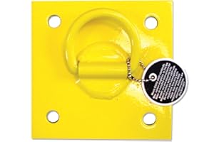 Guardian Fall Protection 00600 CB-1-B Bolt-On Wall Anchor 6-Inch by 6-Inch