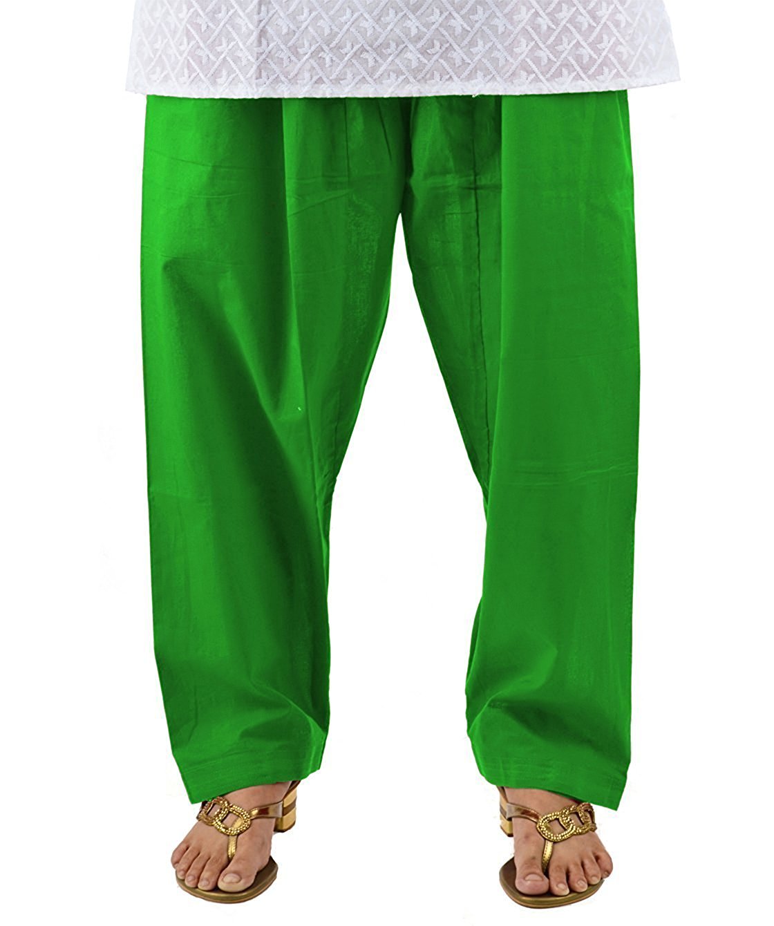 kalpit creations Women's Premium Cotton Traditional handmade Readymade Salwar 100% Cotton Free in many colours