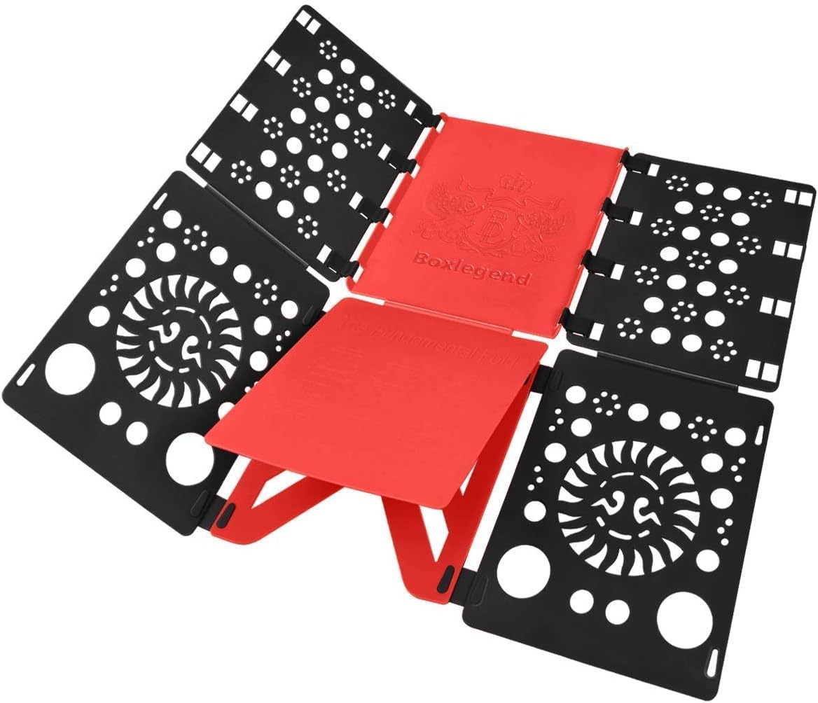 BoxLegend V3 Shirt Folding Board T Shirts Folder Easy and Fast for Kid to Fold Clothes Folding Boards Laundry Folders