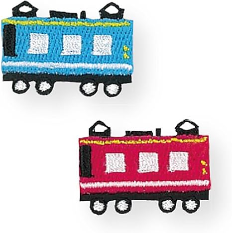 Amazon Co Jp Kiyohara お気に入り ミニワッペン 電車 約幅2 6cm 縦1 9cm 2枚入り Mow635 ホビー