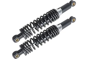 waltyotur Motorcycle 1 Pair Universal 320mm 12.5” Rear Shock Absorbers Replacement for Suzuki Yamaha Honda XL 883 1200 ATV Go