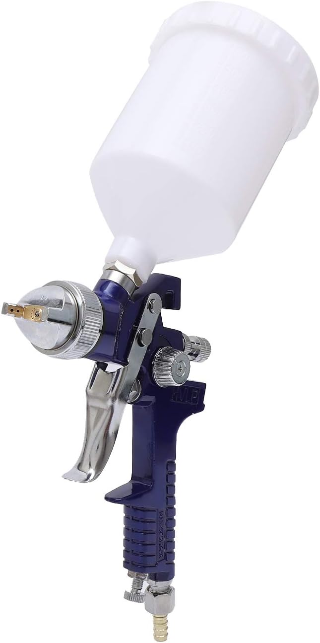 ORAZIO Paint Spray Gun HVLP High Volume Low Pressure 1.4mm Nozzle Vehicles Furniture Decorating Fence Painting Air Compressor Tool 22142030 - Image 4