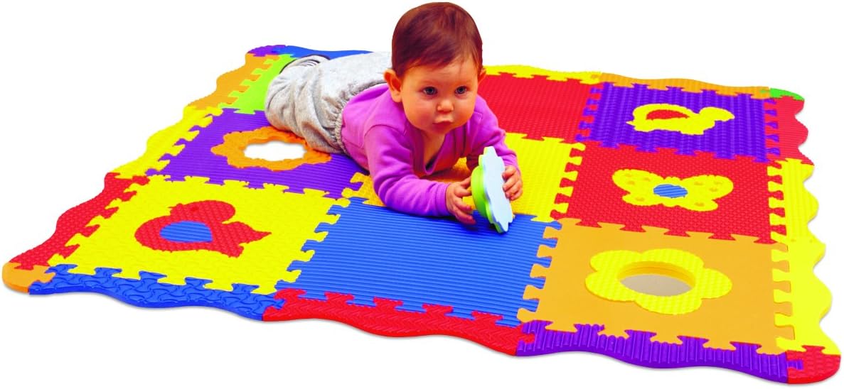 Edushape 25 Piece 40"x40" Play & Sound Mat by Edushape