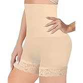 ZENUTA Shapewear Tummy Control Shorts, High Waisted Boy Shorts Underwear For Women Compression Underwear Womens Body Shaper
