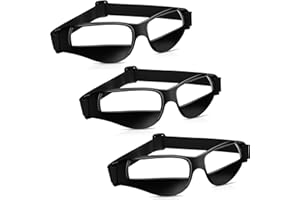 Fiada Dribbling Goggles Basketball Sports Glasses Adjustable Dribbling Black Goggles Basketball Training Equipment