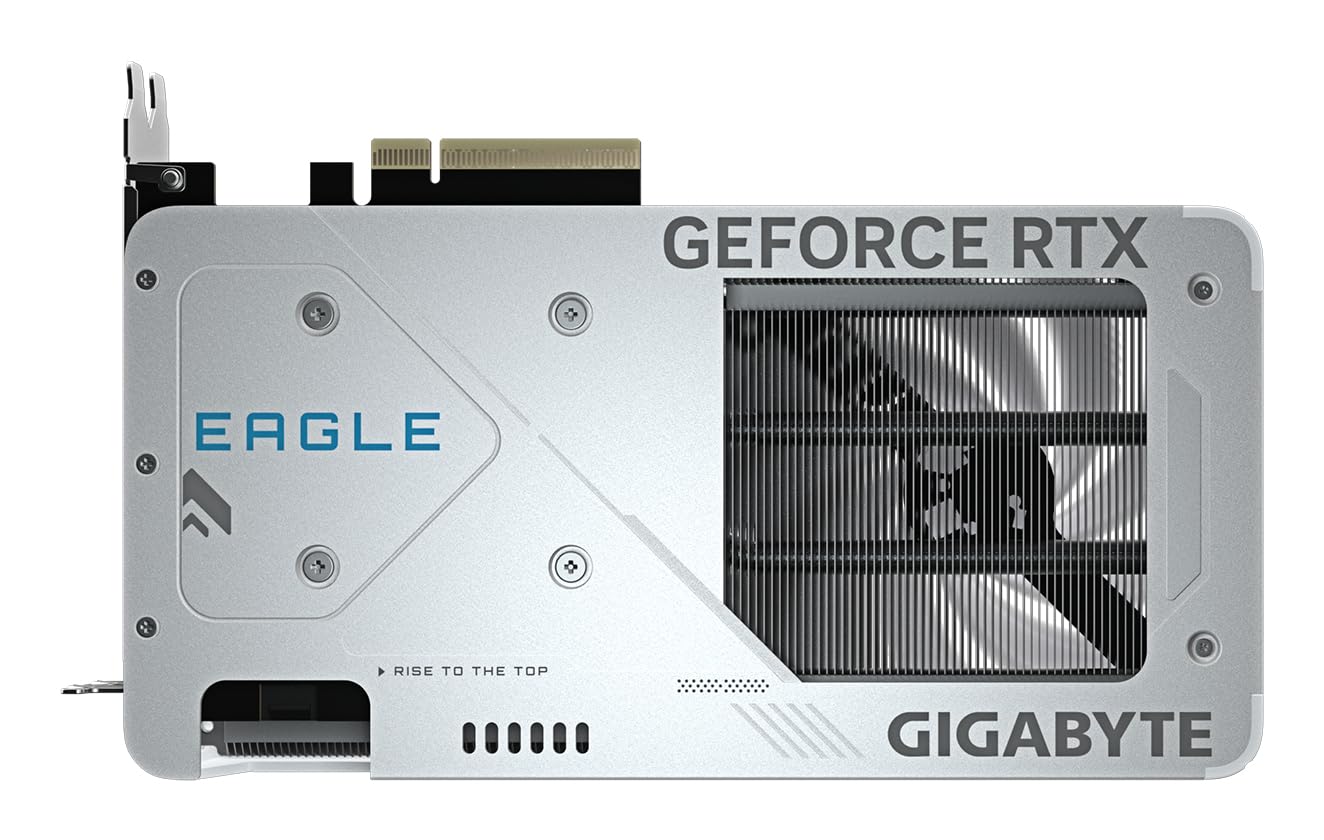 Gigabyte GeForce RTX 5060 Ti Eagle OC Ice 8G Grafikkarte – 8 GB GDDR7, 128 Bit, PCI-E 5.0, 2617 MHz Kernfrequenz, 3 x DisplayPort, 1 x HDMI, GV-N506TEAGLEOC ICE-8GD 6