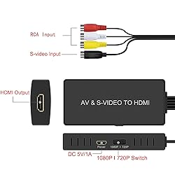 LVY SVideo to HDMI Video Converter, AV to HDMI