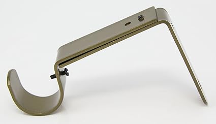 Amazon Com Urbanest Curtain Rod Bracket Adjustable Fits 1 1 4