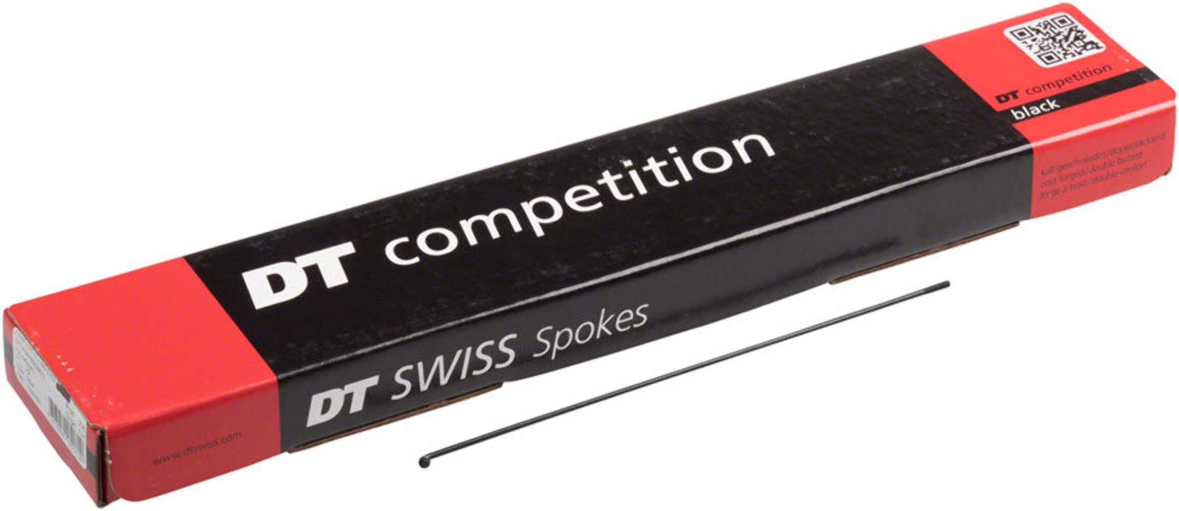 DT Swiss Competition black spokes 14/15 g = 2/1.8 mm box 100, 290 mm