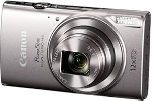 Canon PowerShot ELPH 360 Digital Camera w/ 12x Optical Zoom and Image Stabilization - Wi-Fi & NFC Enabled (Silver)