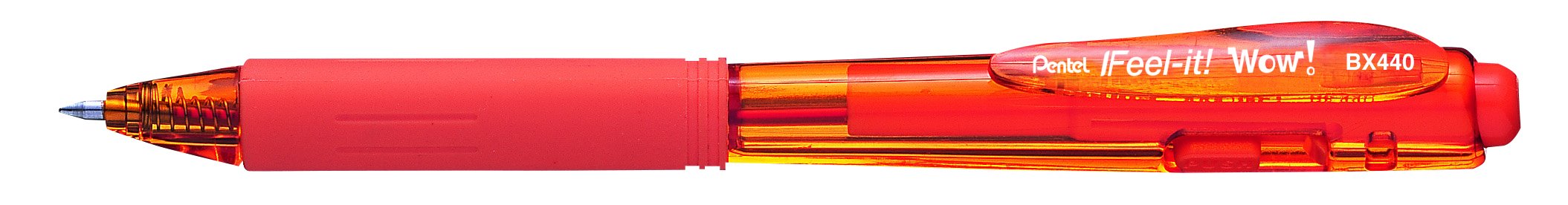 Pentel BX440 Feel-it! Wow! Ballpoint pen 1 mm orange 12 pcs