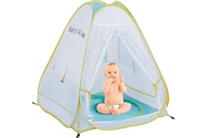 Bend River Pop Up Baby Beach Tent, UPF 50+ Sun Shelter with Pool, Portable Mosquito Net for Infant