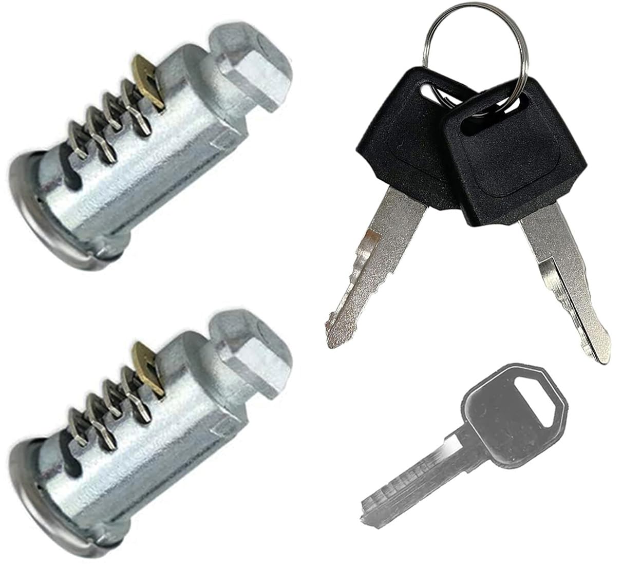 Photo 1 of 2 Pack Lock Cores Compatible with Thule One-Key System Lock Cylinders, Key Cylinder for Bike Rack, Roof Cargo, Roof Rack, Towers, Ski Rack
