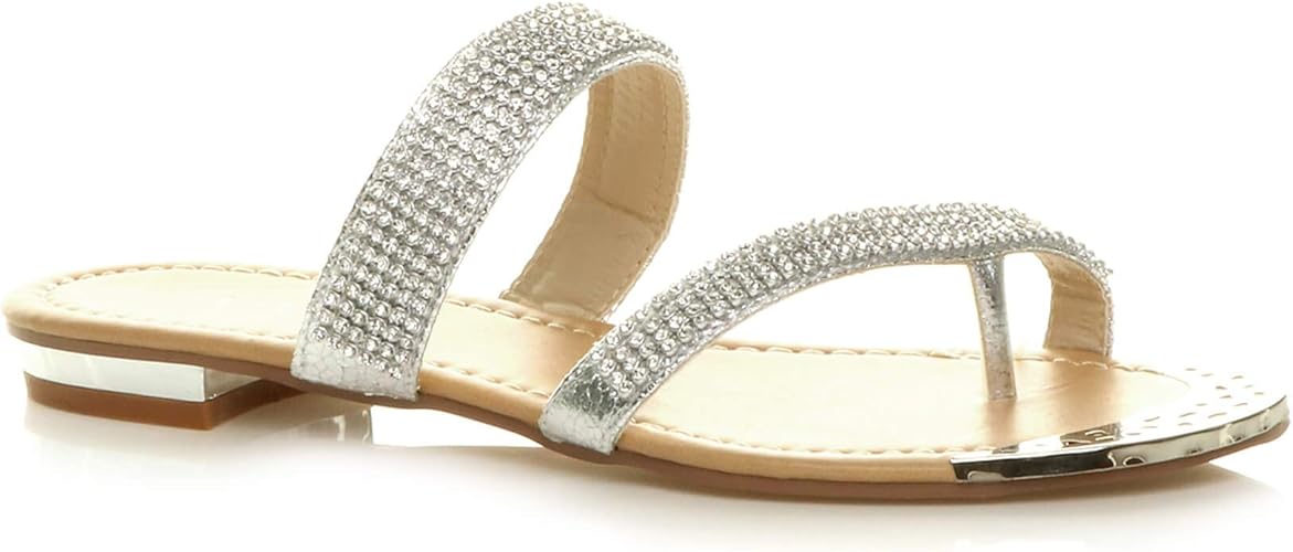 diamante flip flops wedding