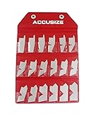 Accusize Industrial Tools 18 Pc Angle Gauge