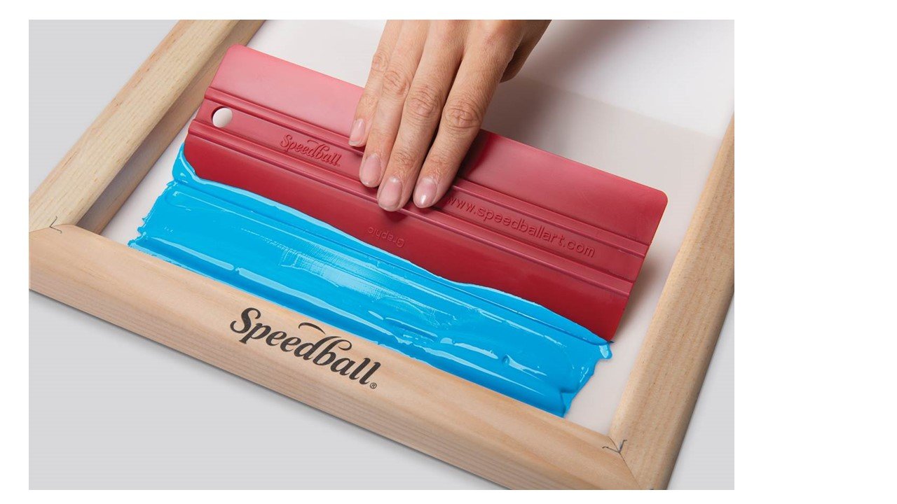 Speedball 110 Monofilament Screen Printing Frame, 12x16 Inch