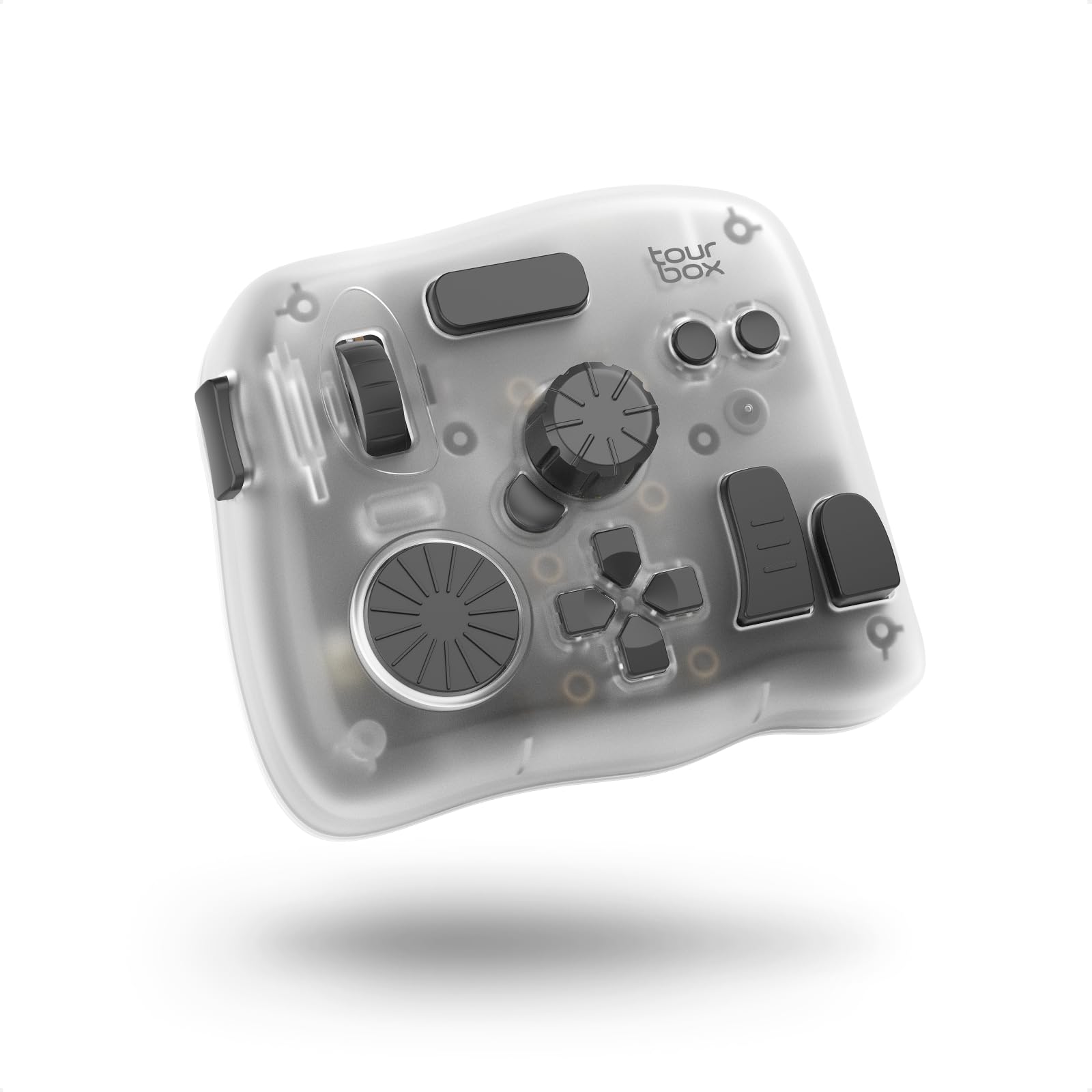 Photo 1 of TOUR BOX Elite Plus - iPad Drawing Bluetooth Controller, Video Editing Photo Color Grading Speed Editor, Programmable Creative Console Keyboard for DaVinci Procreate Adobe Softwares and More