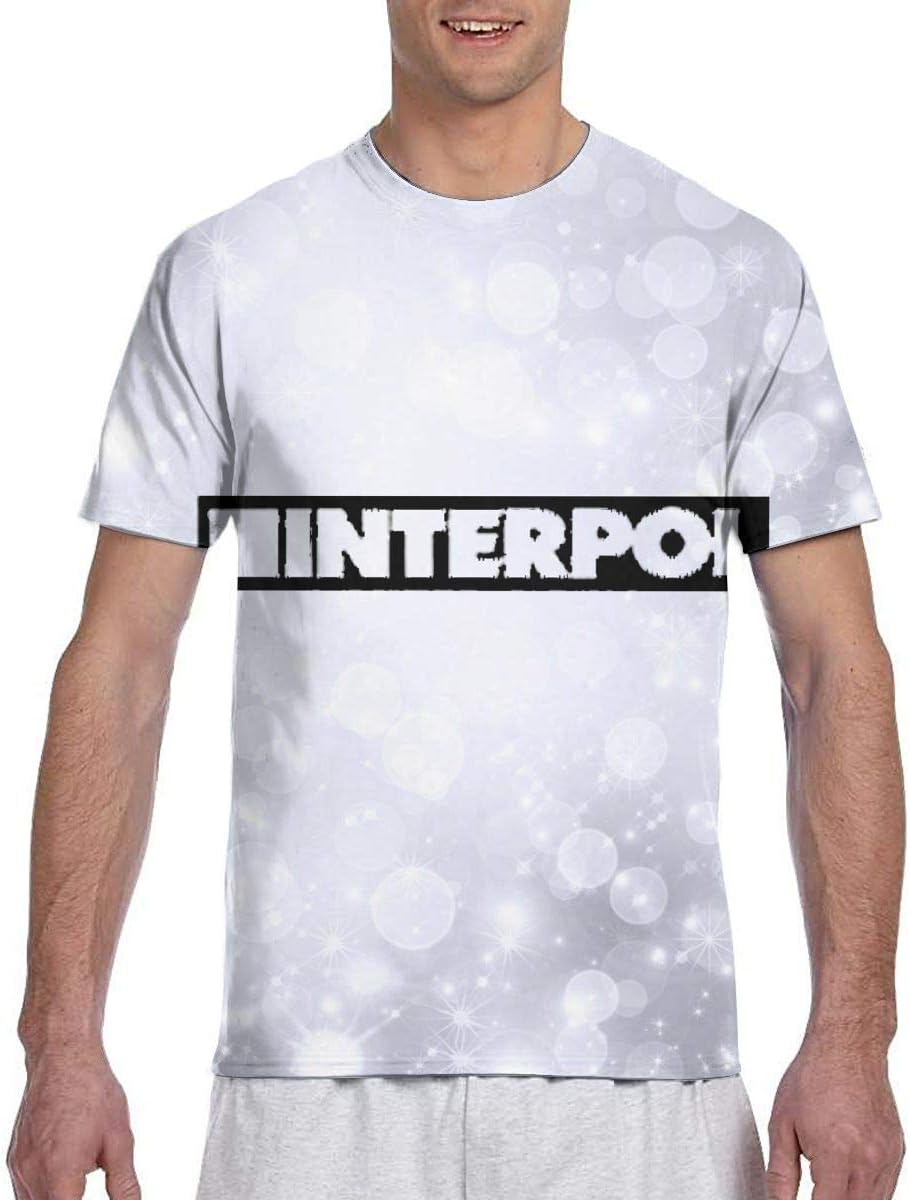 jhuulse Interpol Band Men's 3D All Print Short Sleeve T Shirt
