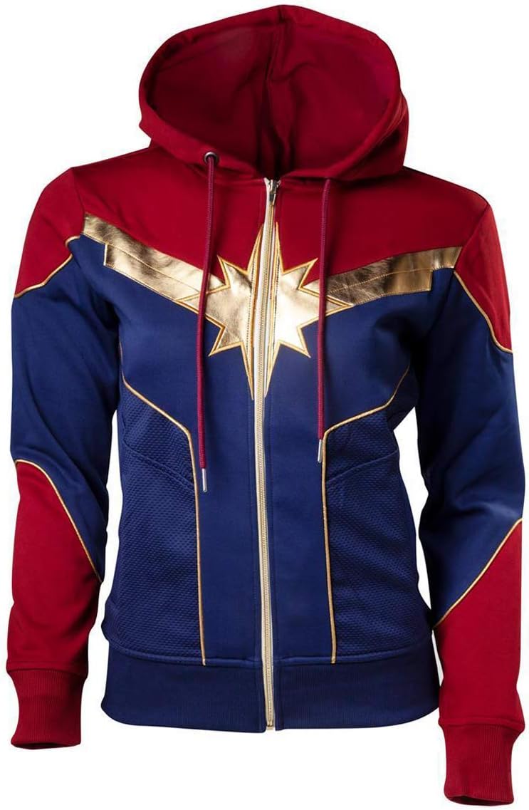 Brie Larson Golden Star Logo Fashion Hoodie