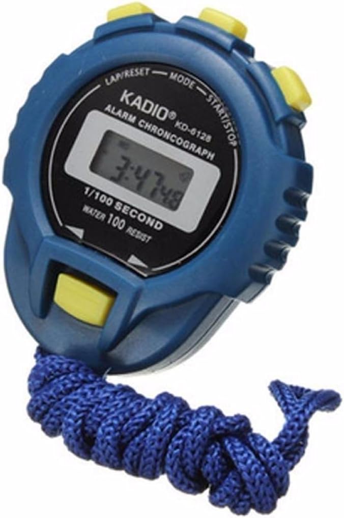 eb4u Digital Handheld Sports Stopwatch Stop Watch LCD Timer Alarm Counter UK