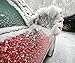 SnowOFF Car Side Mirror Snow Covers Set - Protect Auto Exterior Rear View Mirrors from Snow, Ice & Frost - BONUS Demist Cloth - Automotive Door Armor - Fit Cars, CRVs some SUVs - Like Windshield Cover