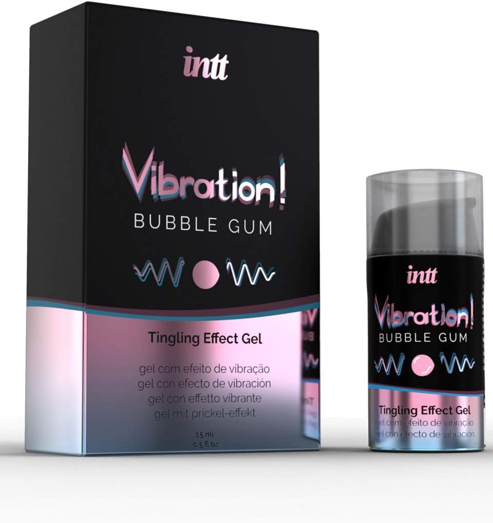 INTT Vibration! Bubble Gum Tingling Gel-VIB004 Transparent One Size - Image 3