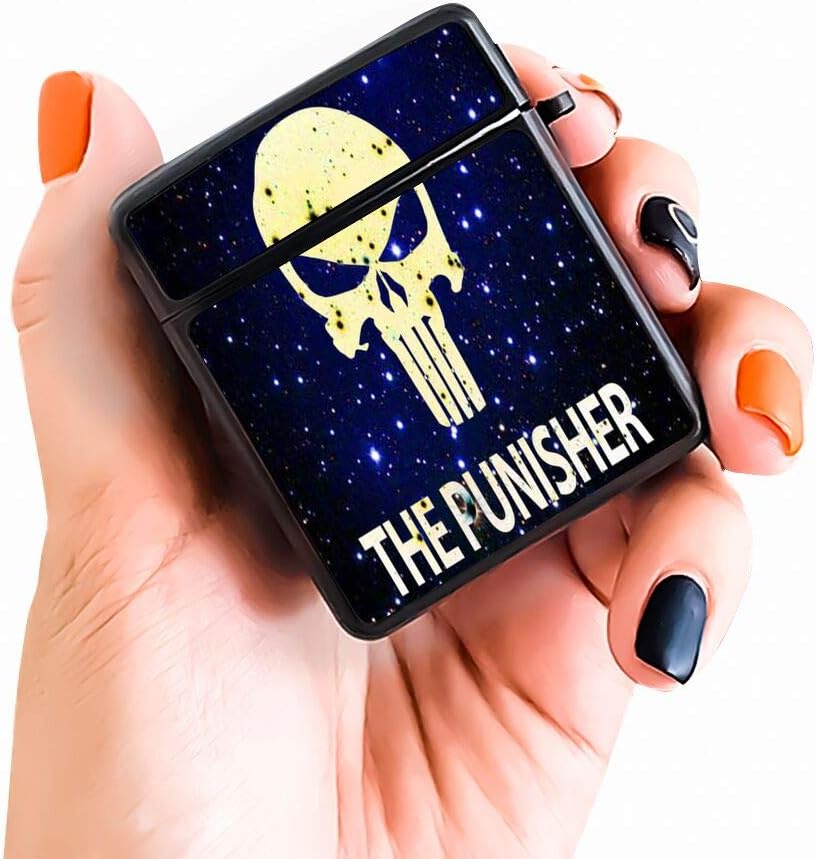 Wireless Airpods Case Shock-Resistant and Waterproof Cover with Key-Chain Punisher
