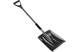 ThawTech Cordless Snow Shovel,Frost-Resistant Shell,Adjustable Snow Guide