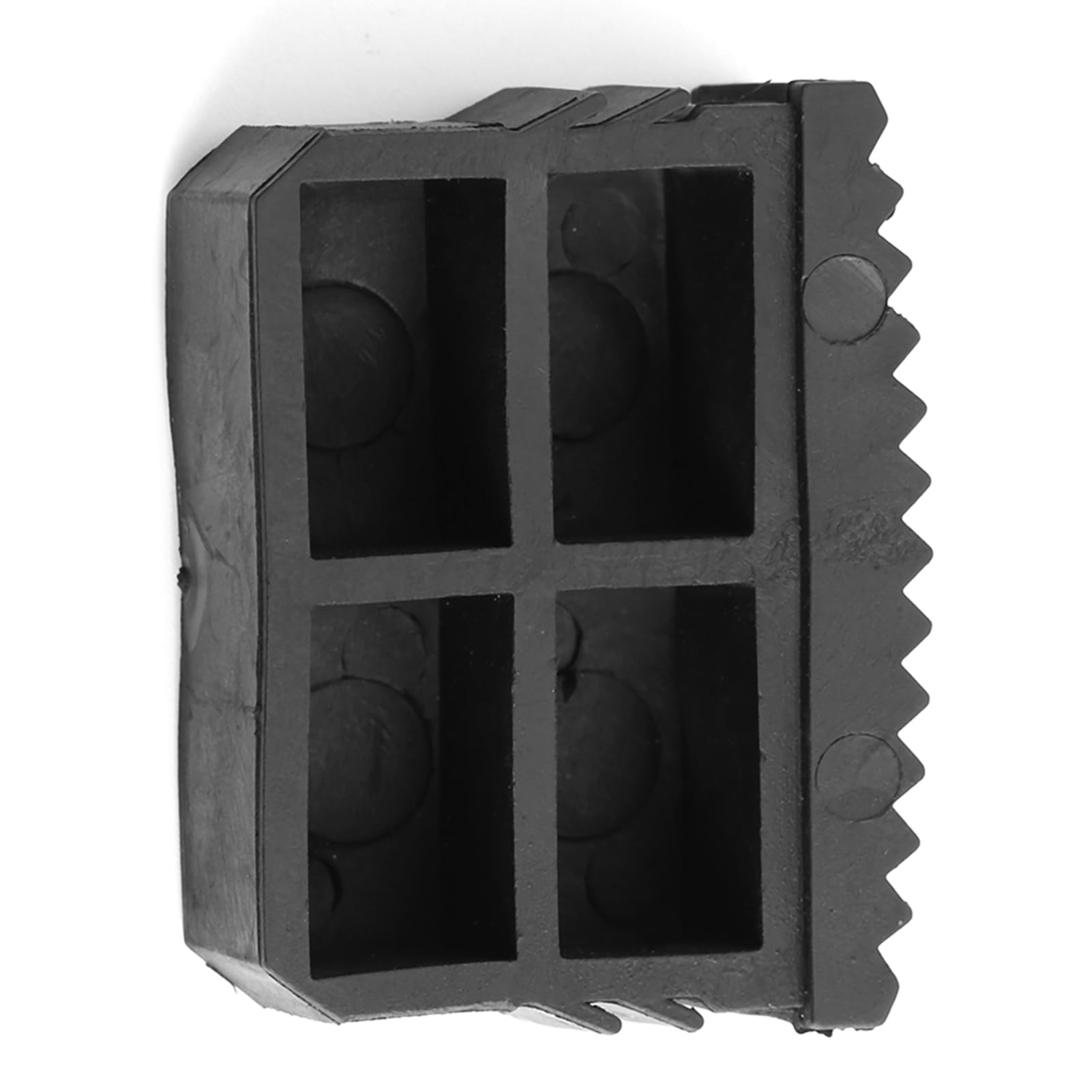 03 Ladder Replacement Feet Ladder Pads 2Pcs/Pair Ladder Rubber Feet, Rubber Ladder Feet, Non-Slip Ladder Feet, for Aluminum Ladder for Protecting