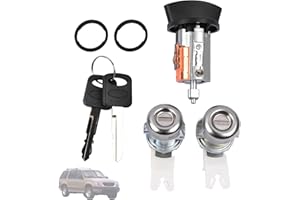 Getfarway Ignition with Door Lock Cylinder Compatible with Ford F-250/F-350 1997-2007, Ford Excursion 2000-2005, Lincoln Navigator 1998-2005 and More, Replace LC6177, DL5885, 597638 (No chip)