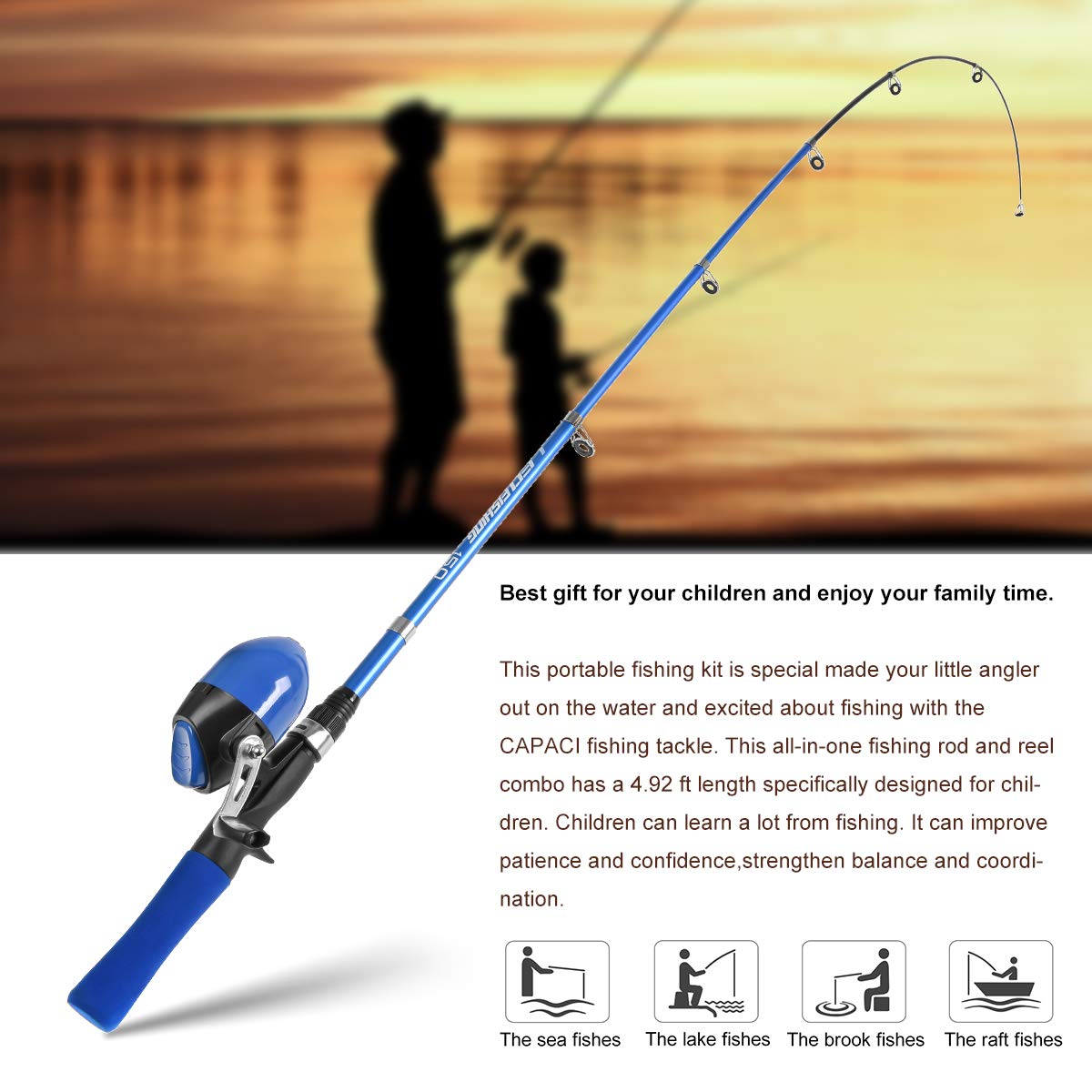 best youth fishing rod and reel