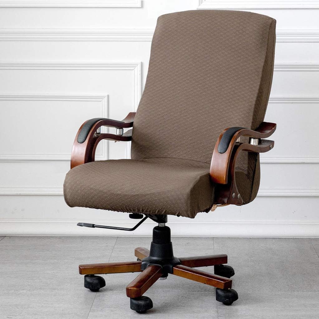 SUTECO Soft Jacquard Office Rotating Lift Chair Cover