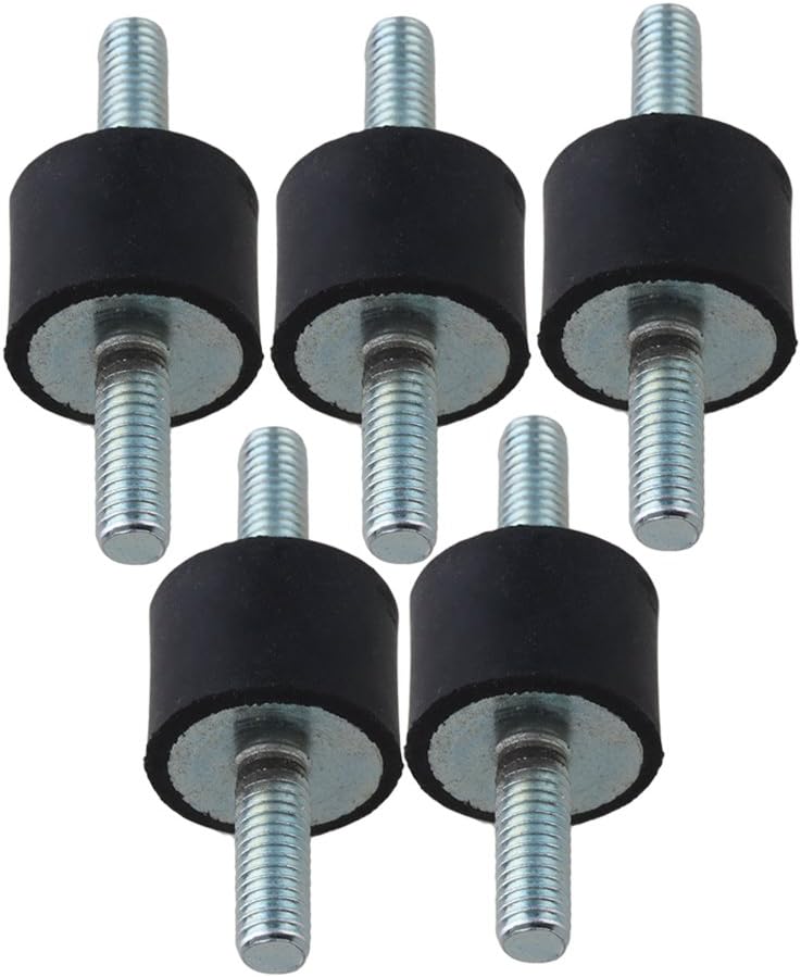BQLZR 6mm Double Ends Screw AntiVibration Mount Silentblock For Water