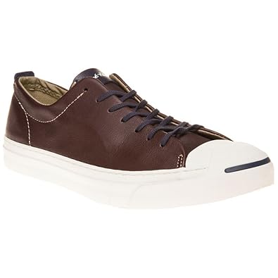 jack purcell brown leather shoes