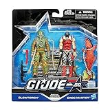 G.I Joe, 50th Anniversary, Swamp Steam Action Figure Set [Blowtorch vs. Croc Master], 3.75 Inches