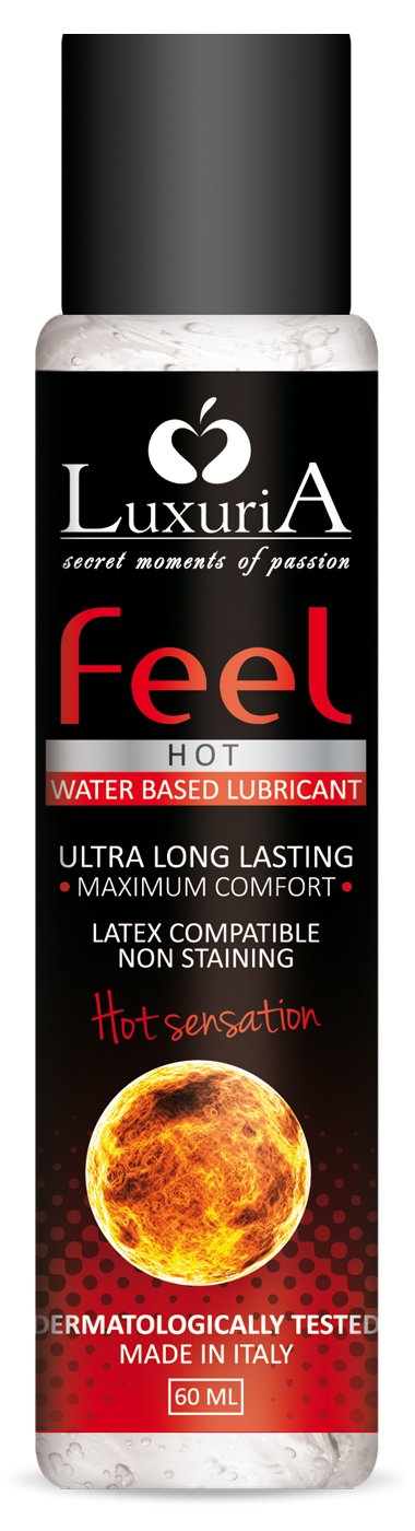 Luxuria 60 ml Feel Hot Sensation Warming Lubricant